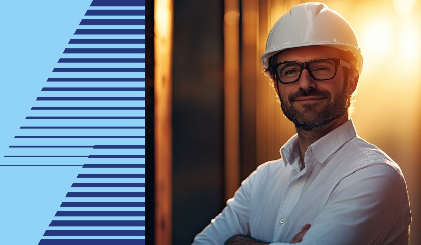 Engenheiro confiante