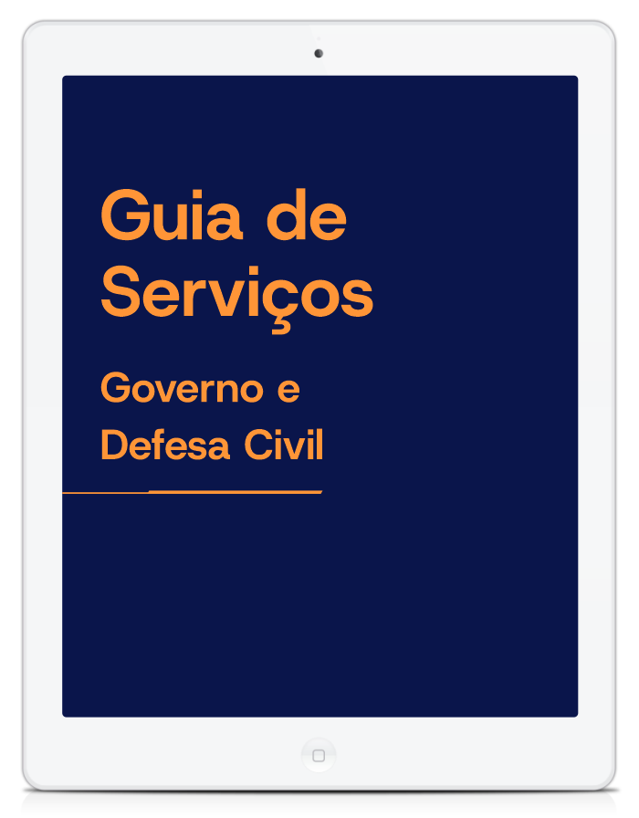 Guia de Serviços Governo e Defesa Civil
