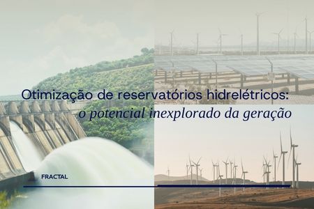 imagem capa com hidrelétrica, parque solar e turbinas eólicas